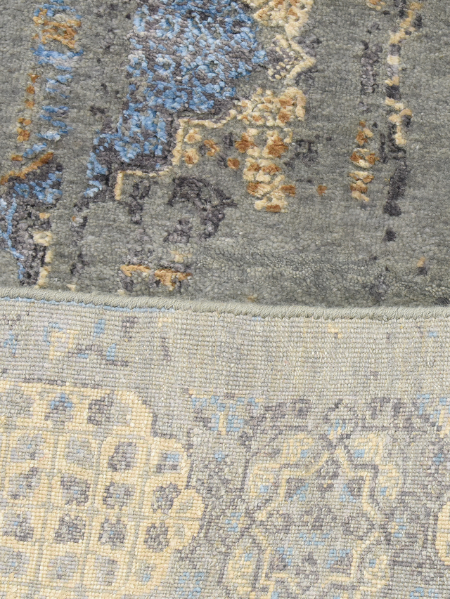 Ossian Hand-knotted Wool & Bamboo Silk Rug