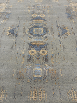 Ossian Hand-knotted Wool & Bamboo Silk Rug