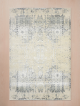 Toor Wool & Bamboo Silk Hand-Knotted Rug