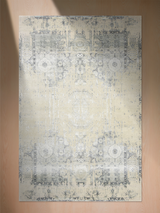 Toor Wool & Bamboo Silk Hand-Knotted Rug