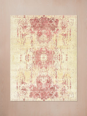 Mihir Wool & Bamboo Silk Hand-Knotted Rug - Rose