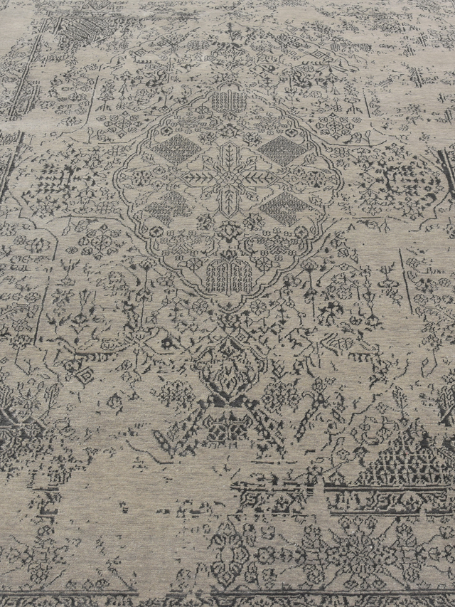 Voran Hand-knotted Wool & Bamboo Silk Rug