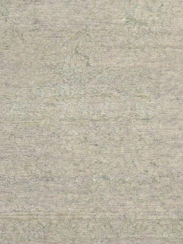 Clare Khaki Wool & Bamboo Silk Hand-Knotted Rug