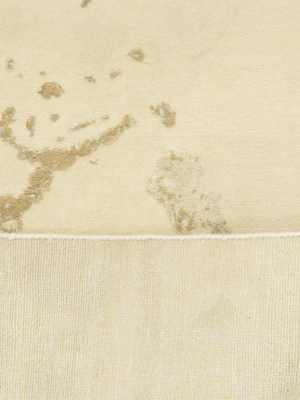 Raun Wool & Bamboo Silk Hand-Knotted Rug - Brown