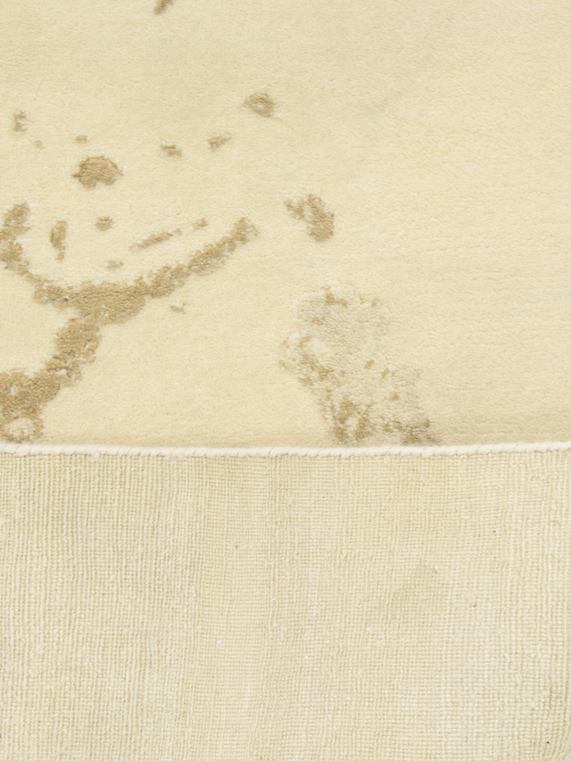 Raun Wool & Bamboo Silk Hand-Knotted Rug - Brown