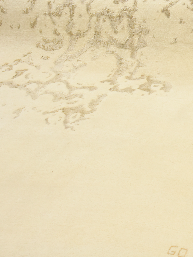 Raun Wool & Bamboo Silk Hand-Knotted Rug - Brown