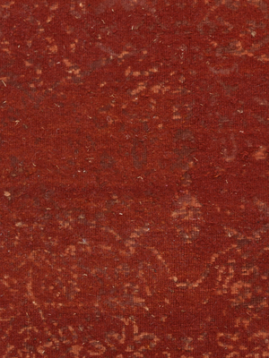 Draven Hand-knotted Wool & Bamboo Silk Rug - Red
