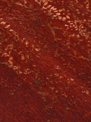 Draven Hand-knotted Wool & Bamboo Silk Rug - Red