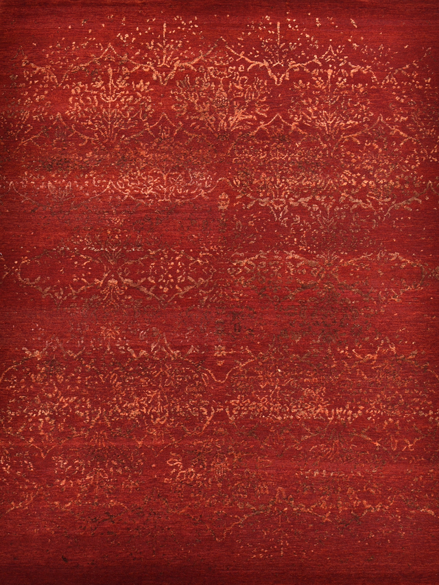 Draven Hand-knotted Wool & Bamboo Silk Rug