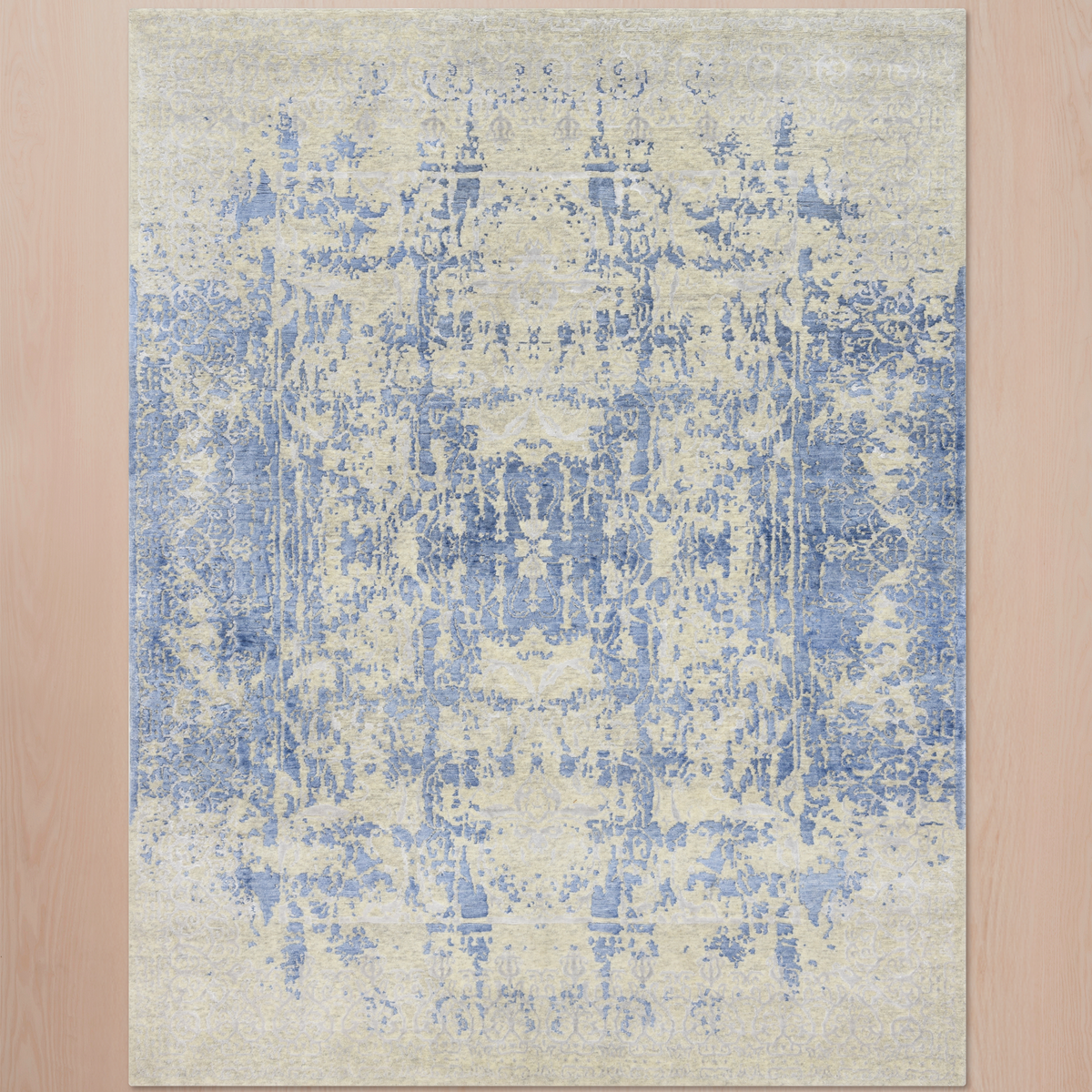 Hazel Wool & Bamboo Silk Hand-Knotted Rug – FABLEROOM