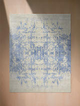 Hazel Wool & Bamboo Silk Hand-Knotted Rug
