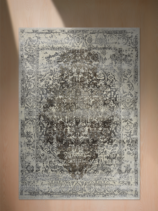Auren Hand-knotted Wool & Bamboo Silk Rug
