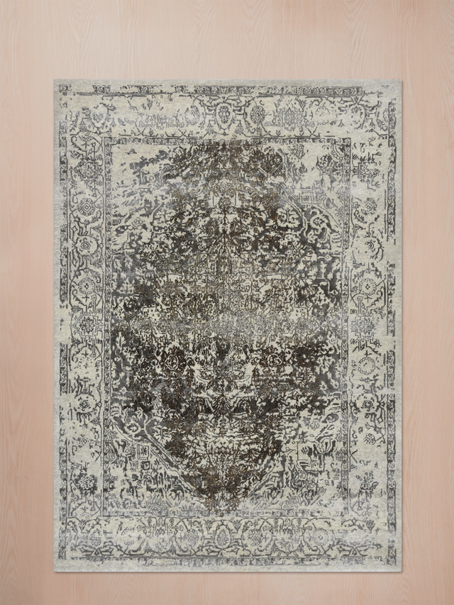 Auren Hand-knotted Wool & Bamboo Silk Rug