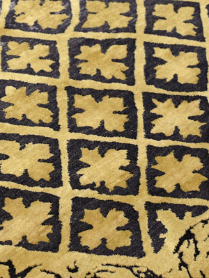 Elarin Hand-Knotted Wool & Bamboo Silk Persian Rug - Moonstone