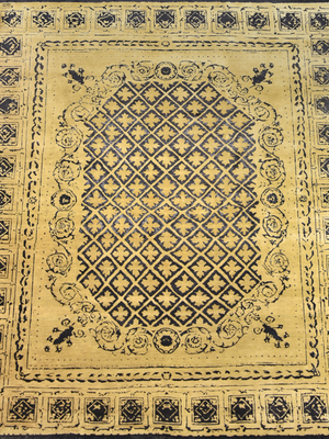Elarin Hand-Knotted Wool & Bamboo Silk Persian Rug - Moonstone