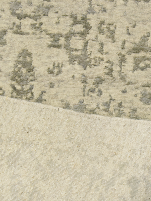 Mohini Wool & Bamboo Silk Hand-Knotted Rug - Beige