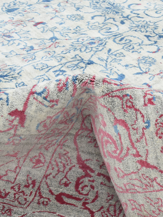 Zendaya Wool & Bamboo Silk Hand-Knotted Rug