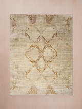 Irina Nettle Wool Hand-Knotted Rug - Cuban Sand