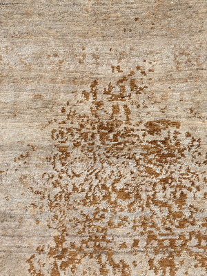 Irina Nettle Wool Hand-Knotted Rug - Cuban Sand