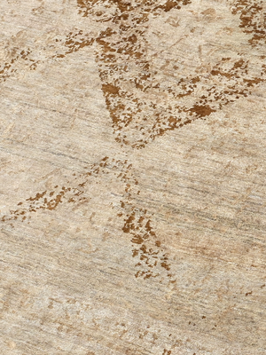 Irina Nettle Wool Hand-Knotted Rug - Cuban Sand