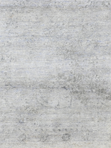 Irina Nettle Wool Hand-Knotted Rug - Grey Melange