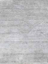 Irina Nettle Wool Hand-Knotted Rug - Grey Melange