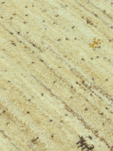 Koram Hand-Knotted Gabbeh Wool Rug – Multi (Stone & Blue)