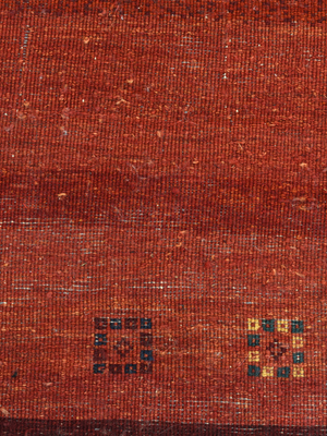 Lahar Hand-Knotted Gabbeh Wool Rug – Red