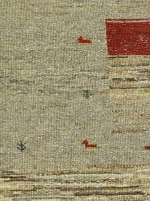 Soran Hand-Knotted Gabbeh Wool Rug – Brown Melange