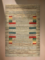 Soran Hand-Knotted Gabbeh Wool Rug – Brown Melange