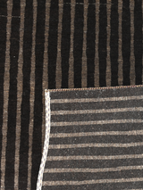Darvan Hand-Knotted Wool Rug – Charcoal