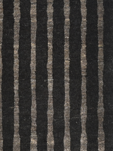 Darvan Hand-Knotted Wool Rug – Charcoal