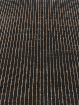 Darvan Hand-Knotted Wool Rug – Charcoal