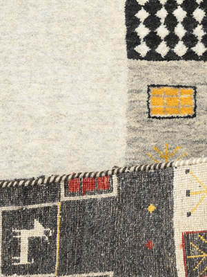 Kalam Hand-Knotted Wool Rug – Multi