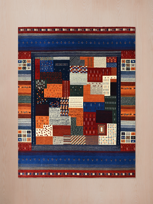 Sevan Hand-Knotted Wool Rug – Multi