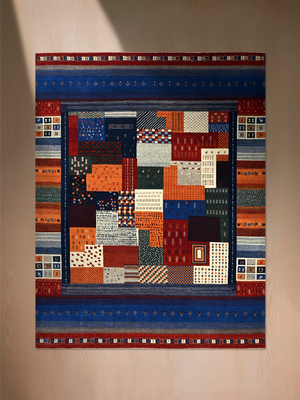 Sevan Hand-Knotted Wool Rug – Multi