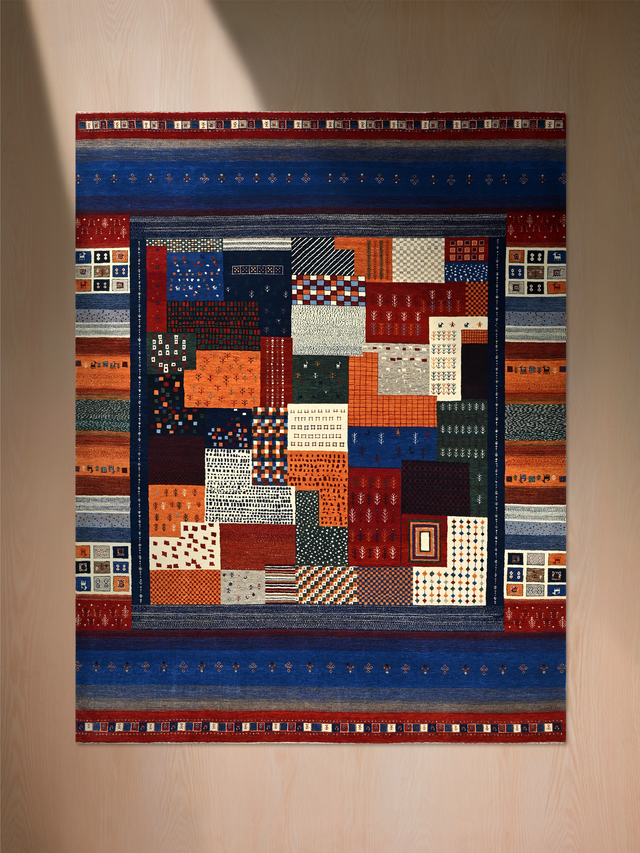 Sevan Hand-Knotted Wool Rug – Multi