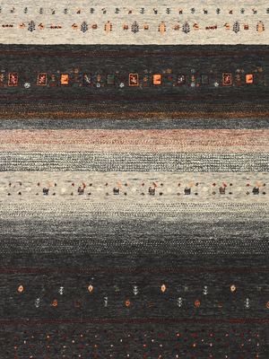 Garav Hand-Knotted Wool Rug – Multi