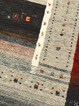 Garav Hand-Knotted Wool Rug – Multi