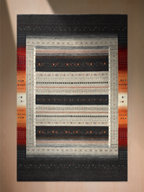 Garav Hand-Knotted Wool Rug – Multi