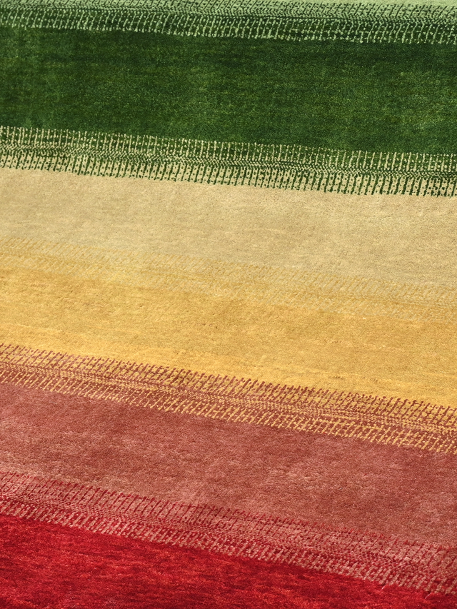 Jalav Hand-Knotted Wool Rug – Multi