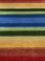Jalav Hand-Knotted Wool Rug – Multi