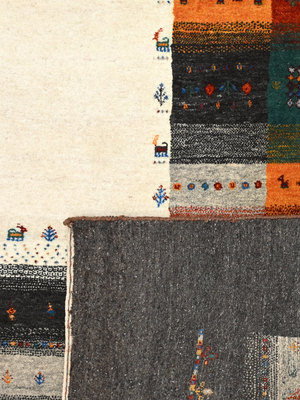 Dorvan Hand-Knotted Wool Rug – Charcoal