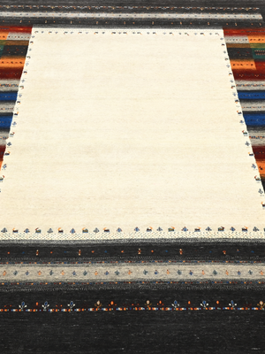 Dorvan Hand-Knotted Wool Rug – Charcoal