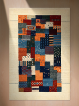 Golan Hand-Knotted Wool Rug – Multi