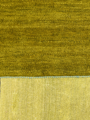 Selka Hand-Knotted Wool Rug - Green Envy