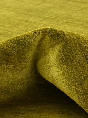 Selka Hand-Knotted Wool Rug - Green Envy