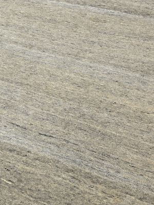 Veyra Hand-Knotted Wool Rug - Grey