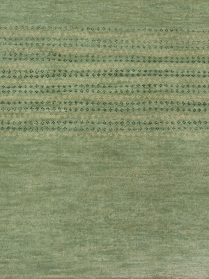 Mirel Hand-Knotted Wool Rug - Celadon Green