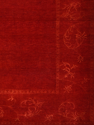 Kaevan Hand-Knotted Wool Rug - Red